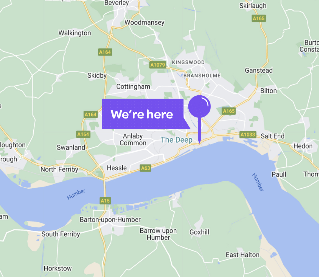 We are here